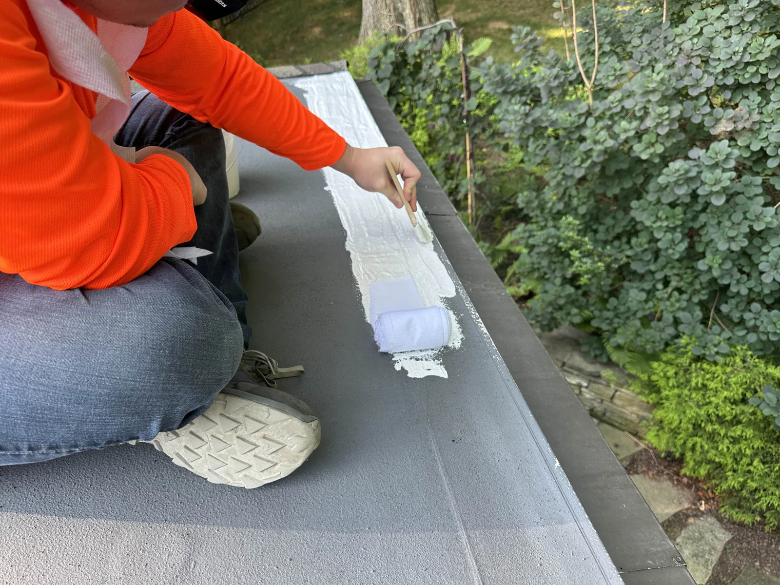 Commercial Roof Seam Failure Repair in Missouri City, TX
