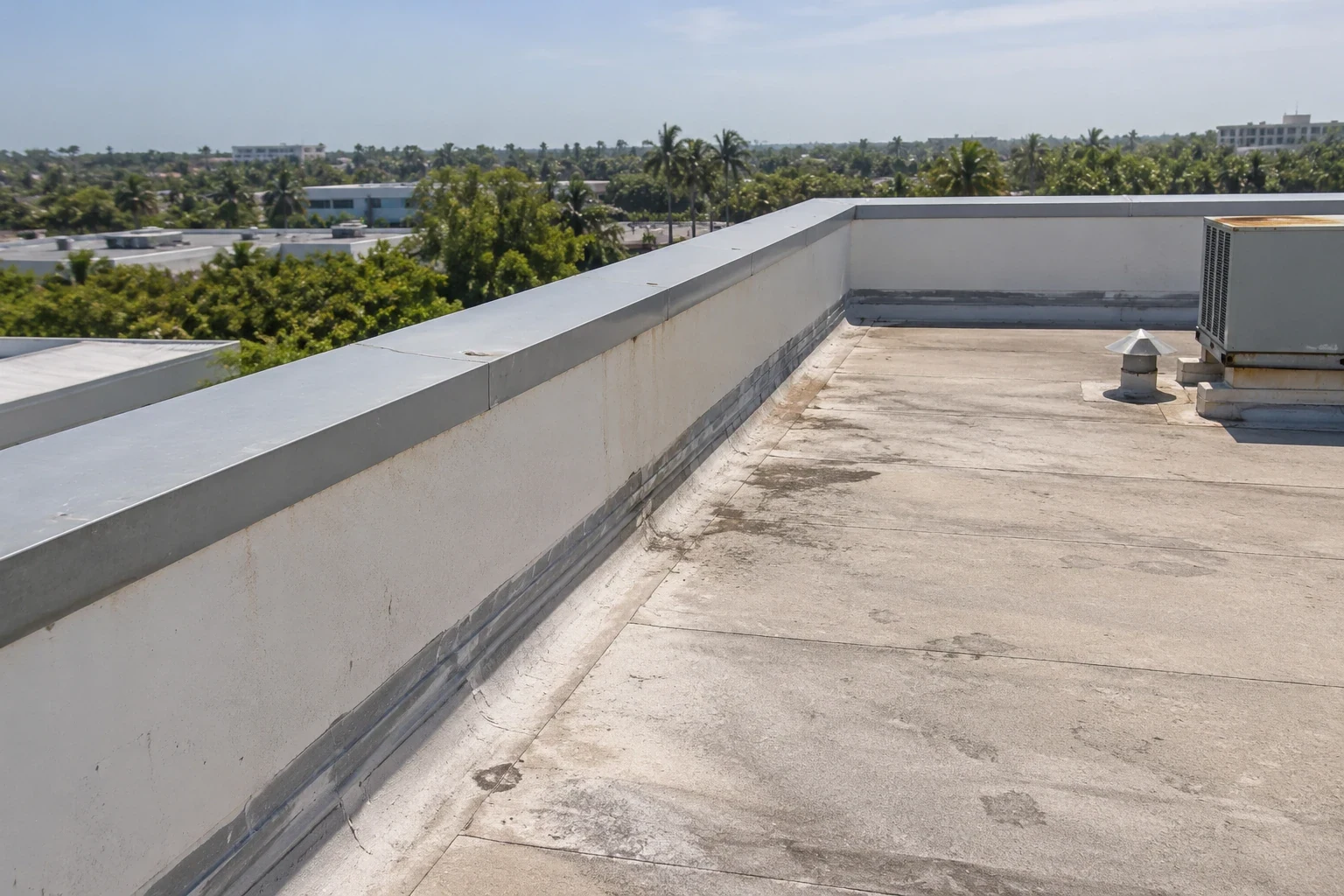 Commercial Roof Edge Metal, Coping and Gutters in Missouri City, TX